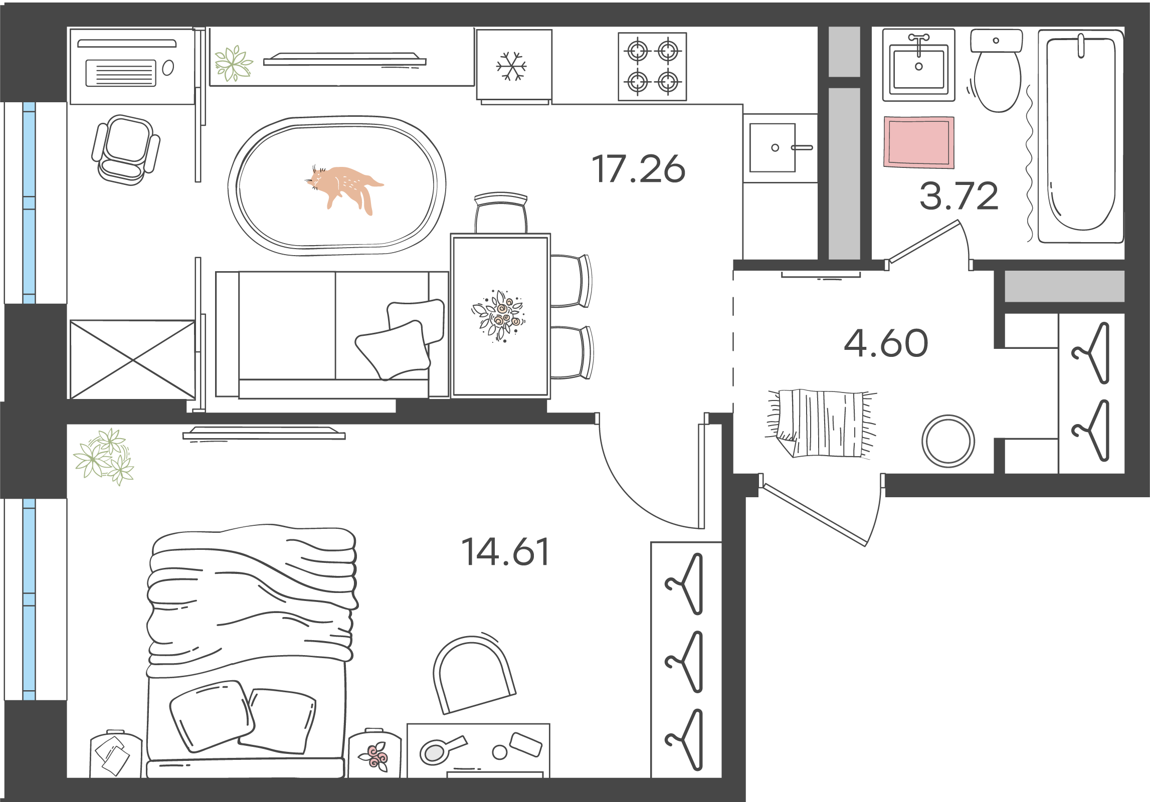 Квартира 1