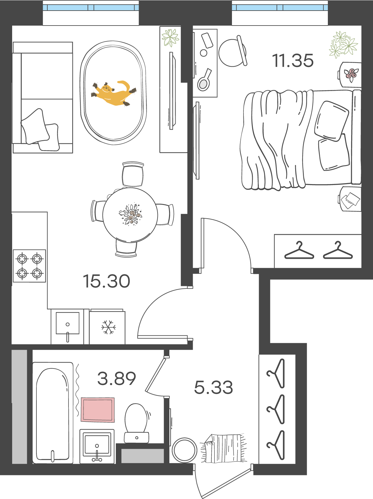 Квартира 1